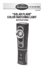 Предварительный просмотр 1 страницы Eastwood SOLAR FLARE 32407 Instructions