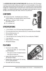 Предварительный просмотр 2 страницы Eastwood SOLAR FLARE 32407 Instructions