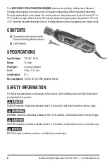 Preview for 2 page of Eastwood TG1800 Instructions Manual