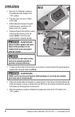 Preview for 8 page of Eastwood TG1800 Instructions Manual