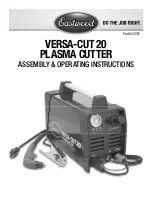 Eastwood versa-cut 20 Assembly & Operating Instructions preview