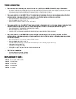 Preview for 8 page of Eastwood versa-cut 20 Assembly & Operating Instructions