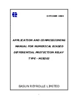 EASUN REYROLLE LIMITED MIB202 Application And Commissioning Manual preview