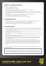 Preview for 4 page of Easy Access MOBI Operational Safety And Assembly Instructions