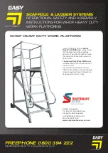 Easy Access WHDP Operational Safety And Assembly Instructions preview