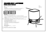 Preview for 4 page of Easy Camp GM-TL140 Instruction Manual