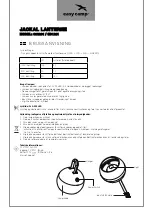 Preview for 4 page of Easy Camp Jackal SB1201 Instruction Manual