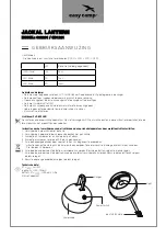 Preview for 6 page of Easy Camp Jackal SB1201 Instruction Manual