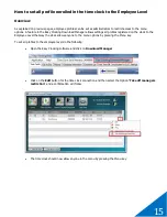 Предварительный просмотр 15 страницы Easy Clocking EC 200 Basic Software Setup Manual