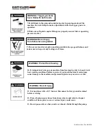 Preview for 4 page of Easy-Kleen EZO3504G-K-PSR Owner'S Manual