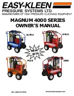 Easy-Kleen MAGNUM 3600 Owner'S Manual предпросмотр