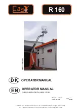 Preview for 1 page of Easy Lights R160 Operator'S Manual