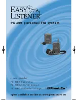 Easy Listener PE 300C User Manual предпросмотр