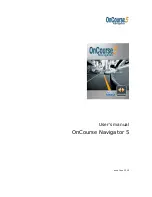 Предварительный просмотр 1 страницы Easy PocketNAV.com OnCourse Navigator 5 User Manual