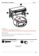 Предварительный просмотр 20 страницы Easy Top DELANEY WRITING DESK User Manual