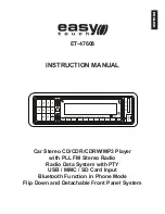 Easy Touch ET-47608 Instruction Manual preview