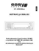 Предварительный просмотр 13 страницы Easy Touch ET-47608 Instruction Manual