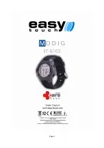 Preview for 1 page of Easy Touch MODIG ET-8102 User Manual