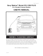 Preview for 21 page of Easy Washer EX-1036 PLUS User Manual