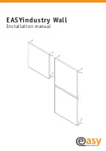 Easy EASYindustry Wall Installation Manual предпросмотр