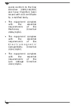 Preview for 8 page of EASYair ECE10 Series Instructions For Installation, Use And Maintenance Manual