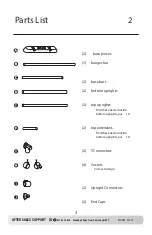 Предварительный просмотр 3 страницы Easy@Home 43073 Assembly Instructions Manual