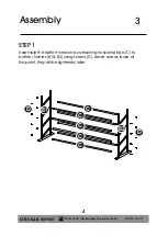 Preview for 4 page of Easy@Home 44773 Assembly Instructions Manual