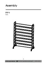 Предварительный просмотр 7 страницы Easy@Home 44773 Assembly Instructions Manual