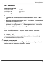 Предварительный просмотр 21 страницы Easy@Home CF-6002 User Manual