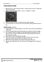 Preview for 6 page of Easy@Home EWCF8B User Manual