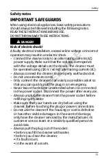 Предварительный просмотр 11 страницы Easy@Home Handheld Steam Cleaner User Manual