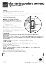 Preview for 2 page of Easy@Home IN03C Instruction Sheet