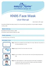 Easy@Home KN95 Face Mask User Manual предпросмотр