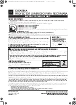 Preview for 2 page of Easy@Home LADYBUG STB 8117B User Instructions