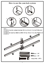 Предварительный просмотр 4 страницы Easy@Home MAINSTAYS Assembly Instruction Manual