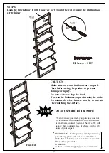 Предварительный просмотр 7 страницы Easy@Home MAINSTAYS Assembly Instruction Manual