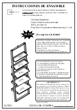 Предварительный просмотр 8 страницы Easy@Home MAINSTAYS Assembly Instruction Manual