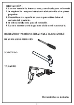 Предварительный просмотр 9 страницы Easy@Home MAINSTAYS Assembly Instruction Manual