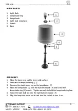 Preview for 3 page of Easy@Home MT855C User Manual