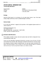 Preview for 7 page of Easy@Home MT855C User Manual