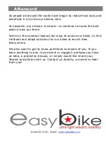 Preview for 22 page of easybike Dolphin light User Manual