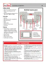 Предварительный просмотр 2 страницы EasyCook MultiChef Instruction Manual