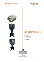 Preview for 1 page of easyCryo America Cryo ICE COMPRESSION FIRST S1 Instruction Manual