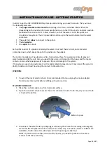 Preview for 11 page of easyCryo America Cryo ICE COMPRESSION FIRST S1 Instruction Manual