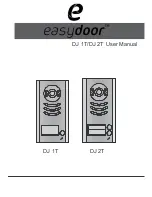 Предварительный просмотр 1 страницы Easydoor DJ 1T User Manual