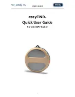 easyFIND mini GPS Tracker Quick User Manual preview