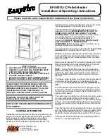 EasyFire EF5001U-C Installation & Operating Instructions Manual preview