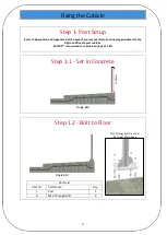 Предварительный просмотр 6 страницы EASYFIX Cubicle Installation Manual