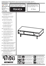 easyfurn FRANCA Z7.T14 Series Installation Instructions Manual preview