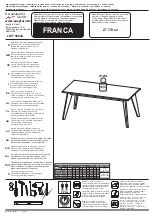 Preview for 1 page of easyfurn FRANCA Z7.T19 Series Installation Instructions